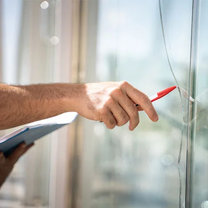 broken glass repair in Aventura, FL